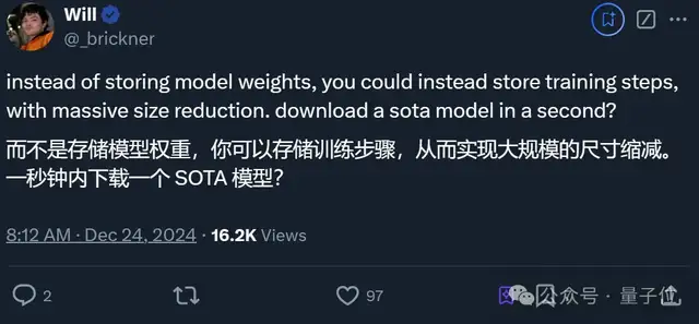 算力直降97%，GPT-3存储只用20MB？！这篇直接在1.58-bit下训练模型的新论文火了