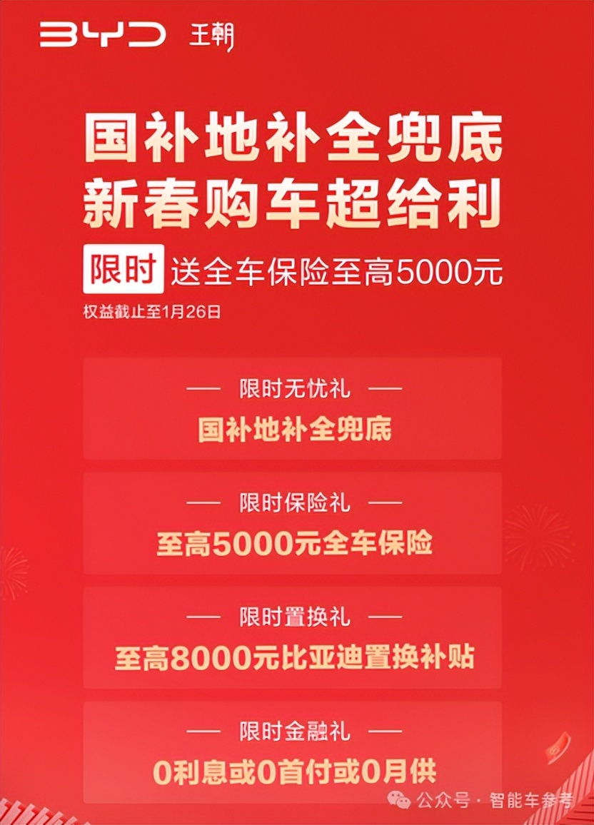 没有“5年分期0利息”，都跟不上车圈蛇年价格战