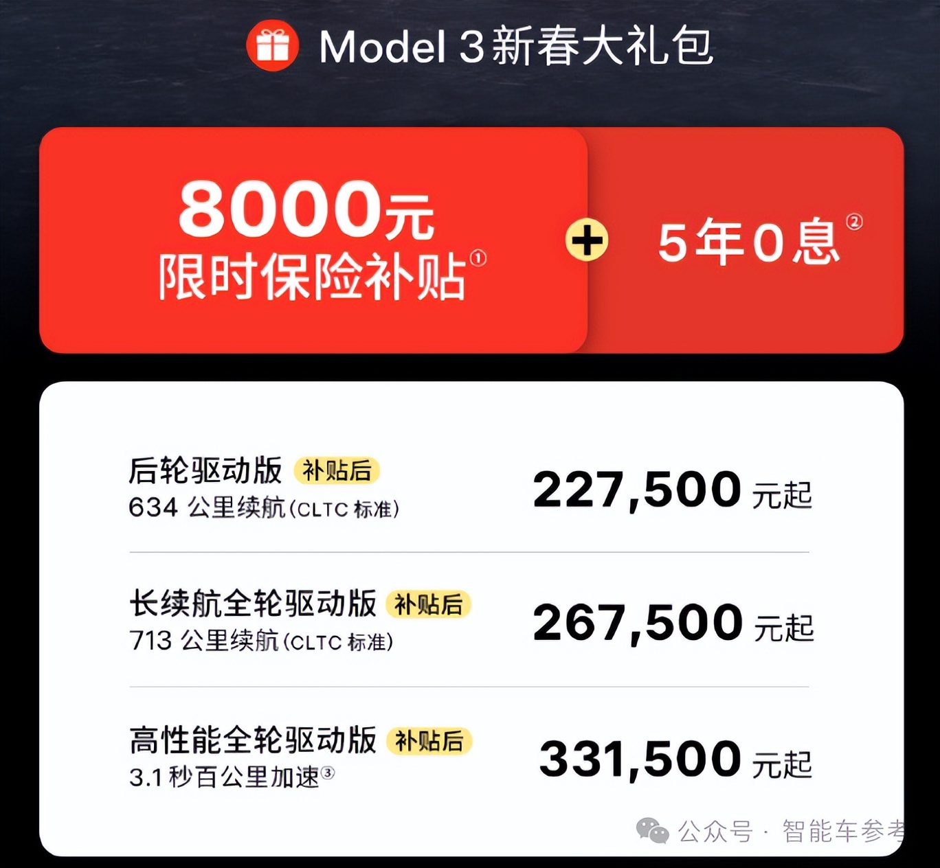 没有“5年分期0利息”，都跟不上车圈蛇年价格战